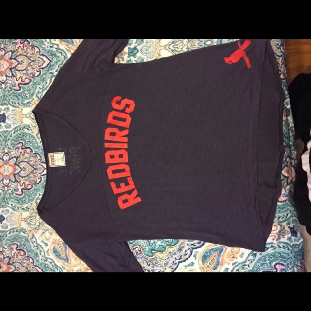 Pink cardinals shirt